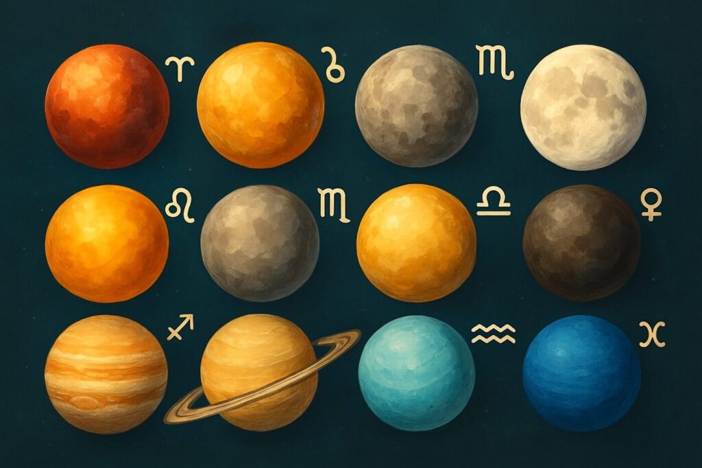 Pianeta segni zodiacali