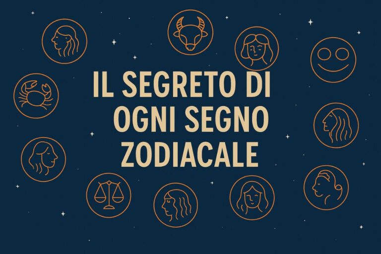 Il segreto di ogni segno zodiacale