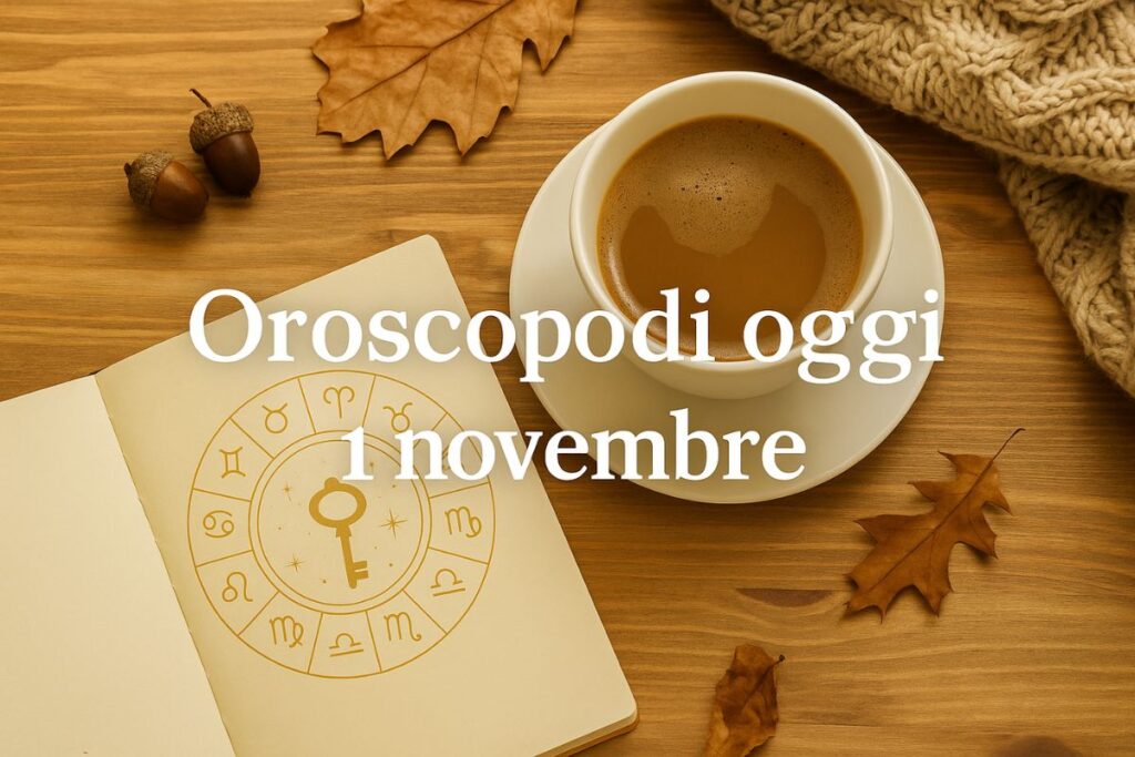 Oroscopo di oggi 1 novembre