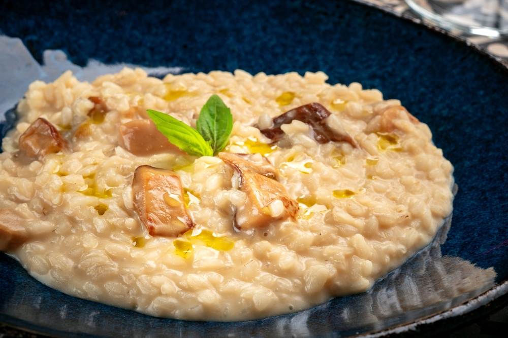 risotto ai funghi porcini per lo Scorpione